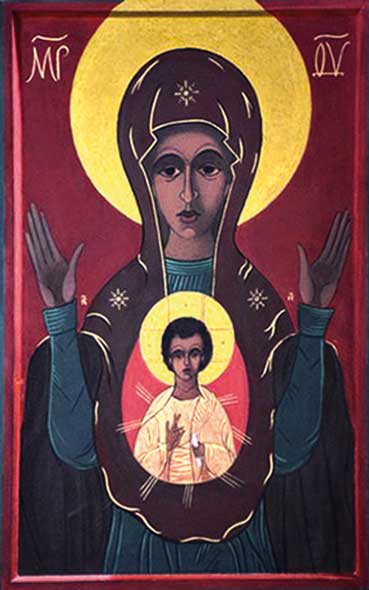 Ikone Maria Mutter Europas Charkiw