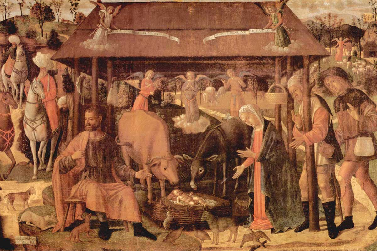 Giovanni di Niccolò Mansueti: Die Heiligen Drei Könige Öl auf Leinwand, um 1500